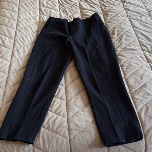 Isaac Mizrahi Women's Elegant Black Chinos